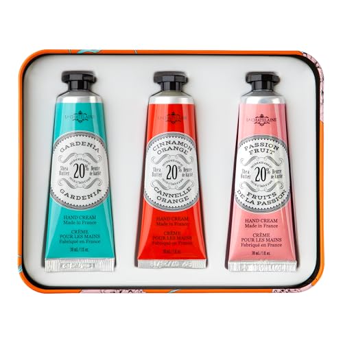 La Chatelaine French Hand Cream Trio Gift Set - 20% Shea Butter (3x1 oz)