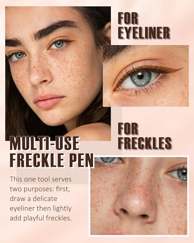 Dual-Ended Freckle Pen & Stamp - Waterproof Makeup Tool