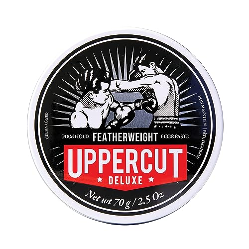 Uppercut Deluxe Featherweight Pomade 2.5oz | Firm Hold Low Shine