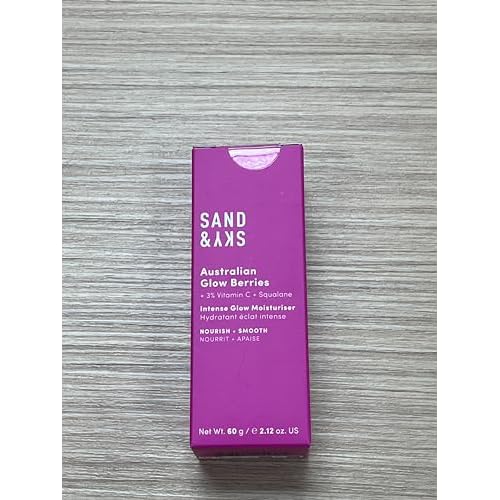Sand & Sky Vitamin C Face Moisturizer with Vitamin C Serum & Squalane - Brightening Face Cream for Dull Skin, Anti-Aging Moisturizer with Kakadu Plum, 1.7 oz