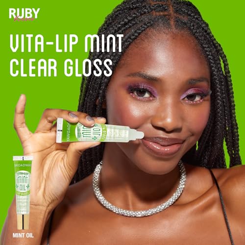 Ruby Kisses Broadway Vita-Lip Clear Lip Gloss 6 Pack