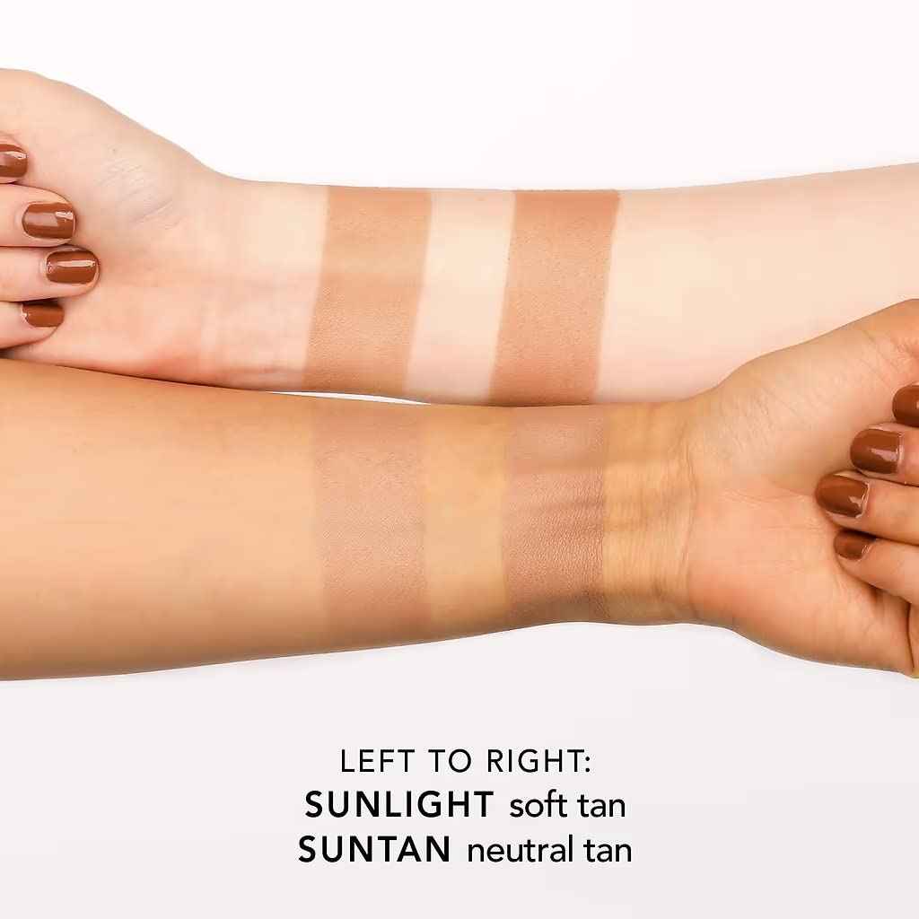 Jouer Sunswept Bronzer Duo 2 Complementary Shades Velvety Formula Matte & Shimmer Shades Vitamin E Talc, Paraben, Gluten & Cruelty Free