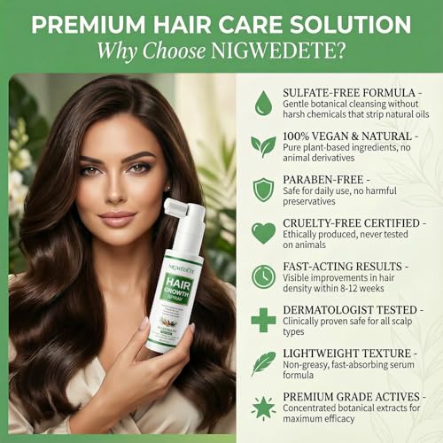 Rosemary & Rice Water Hair Growth Spray with Biotin & Caffeine - 2oz
