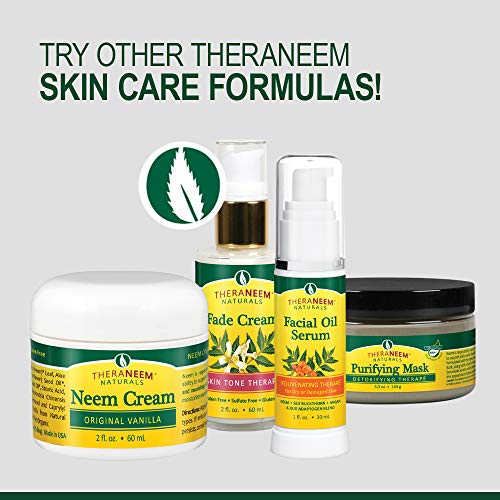 TheraNeem Neem Therap Skin Lotion | Calms, Nourishes and Hydrates Dry, Sensitive Skin with Organic Neem Oil, Vegan (8oz)