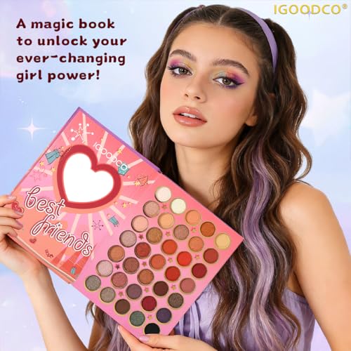 82 Color Eyeshadow Palette with Blush & Highlight