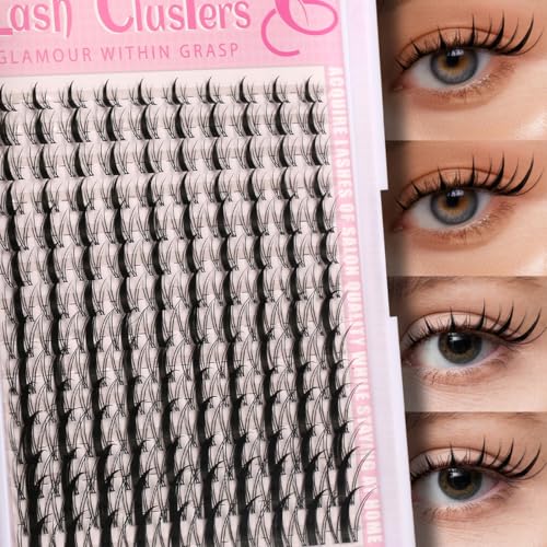 Manga Eyelash Clusters - 140pc DIY Lash Extensions 8-16mm
