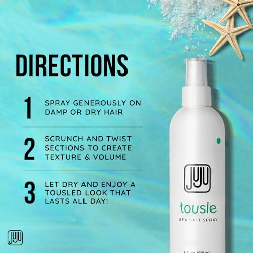 Sea Salt Spray for Hair - Fragrance-Free Texturizer, 8 fl oz