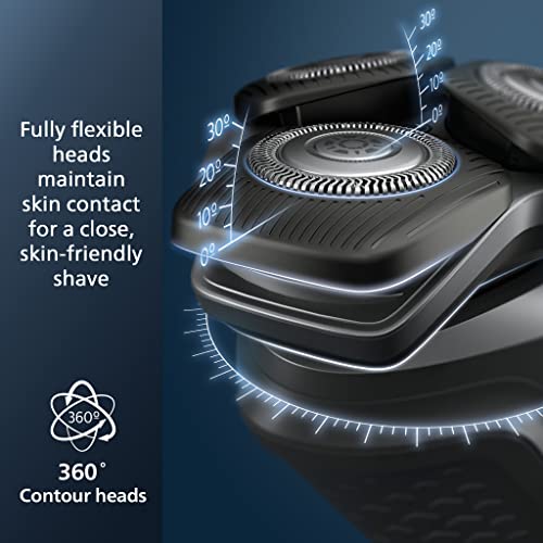 Philips Norelco Shaver 6000 Wet & Dry Electric Razor with Beard Styler & Trimmer