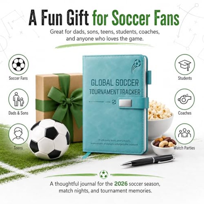 2026 World Cup Soccer Tournament Tracker & Match Journal