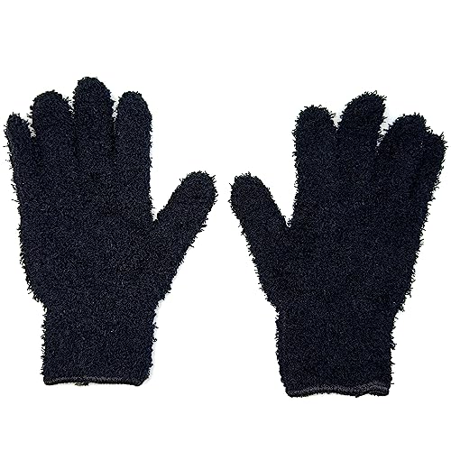 Microfiber Hair Dye & Bleach Blending Gloves - 2 Colors, Salon Use