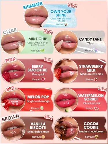 SHEGLAM Crystal Glaze Hydrating Lip Gloss - Berry Smoothie