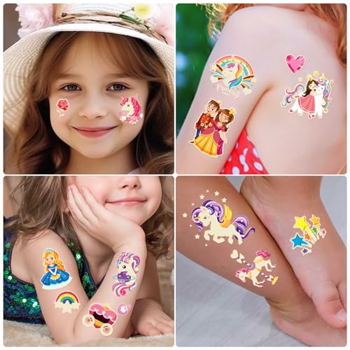 88 Sheets Temporary Tattoos for Kids, Glow in the Dark