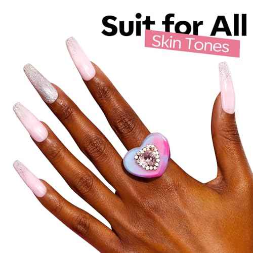 modelones Gel Nail Polish Baby Pink Polish Light Soft Pastel Soap Nail Polish Soak Off Nail Art Gel Manicure Salon DIY Home Gift for Women 15 ML