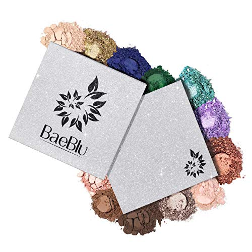 Reusable Magnetic Eyeshadow Palette with Mirror