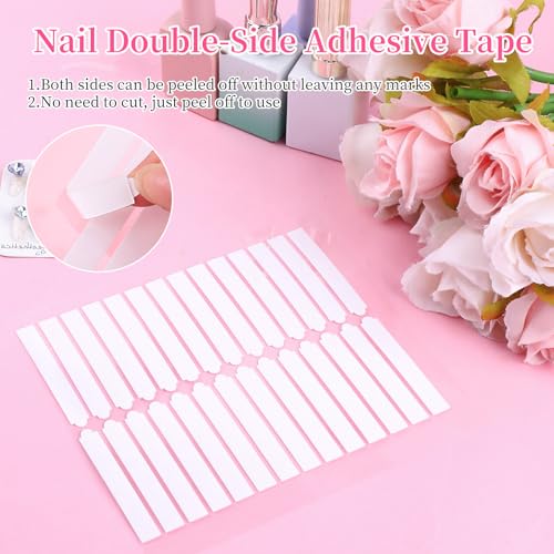 Double Sided Nail Tape for Press On Nails - 360 Pcs