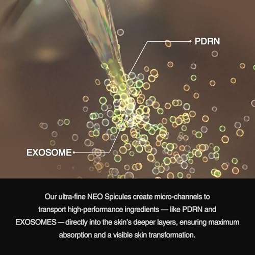 PDRN Face Ampoule with Salmon DNA & Exosomes ? Korean Glass Skin Serum for Firming, Elasticity & Barrier Support, 1.01 fl oz (30g)