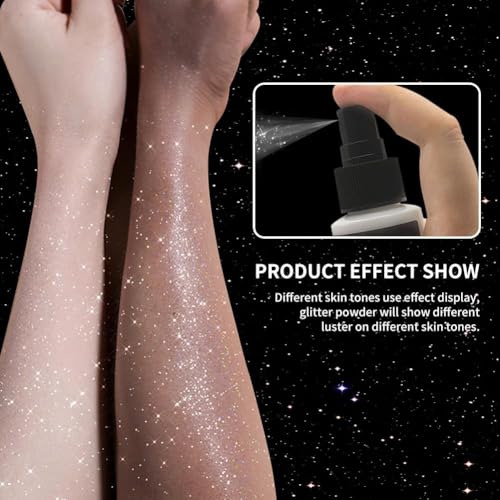 Glitter Spray for Hair, Body & Face - Festival Makeup
