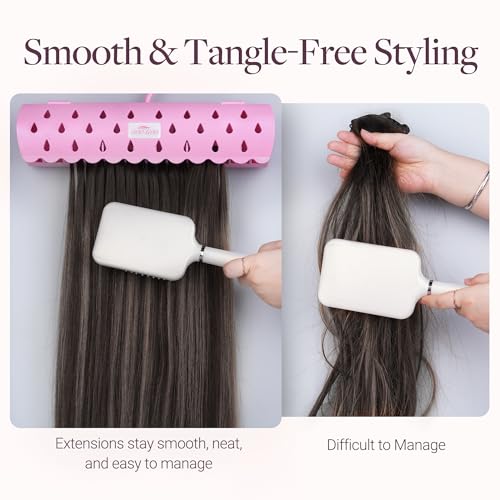 Hair Extension Holder Stand with 5 Installation Modes