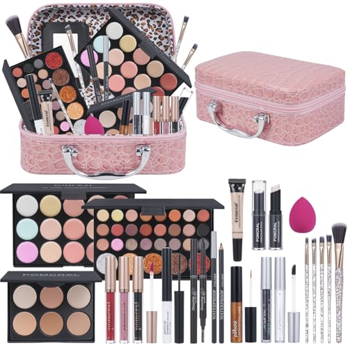 Professional Makeup Kit for Women & Girls | Complete Set with Brushes