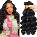 Brazilian Virgin Hair Bundles Loose Wave 26 28 30 Inch