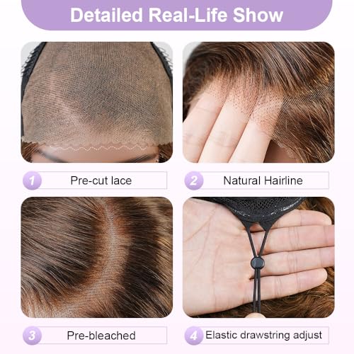 Body Wave Bob Wig Human Hair 12 Inch Glueless Lace Front