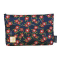 Brocade zipper pouch, lined with Nishijin brocade, size M.