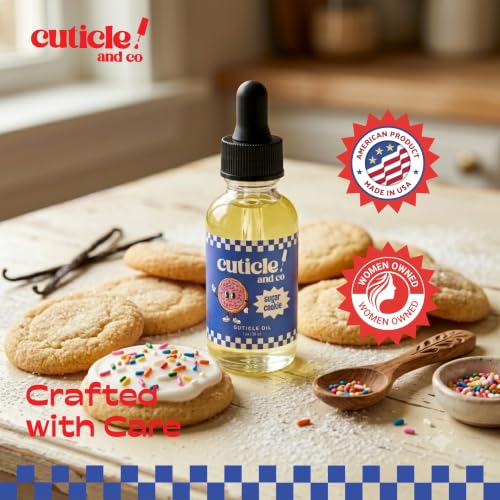 Sugar Cookie Cuticle Oil - Jojoba & Vitamin E, 1 oz