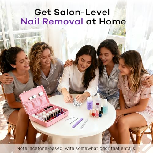 Glamonade Acetone Gel Nail Polish Remover with Push-Down Pump - 6.34 oz