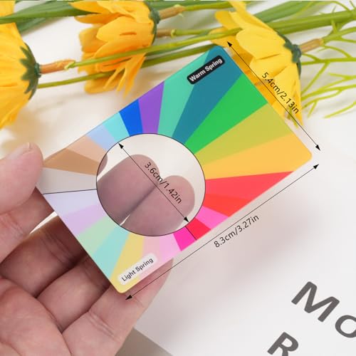 Seasonal Color Selection Cards - 4-Card Set for Fashion Matching