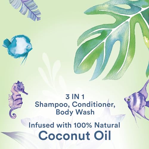 Suave Kids 3-in-1 Coconut Oil Shampoo & Body Wash, 16.5 oz