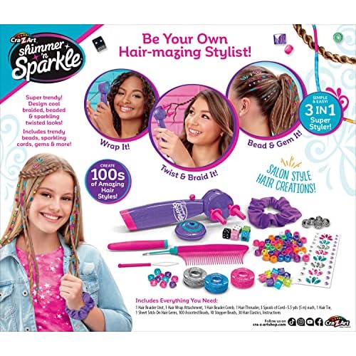 Shimmer ¡®n Sparkle Braid Bead and Twist Deluxe Hair Designer