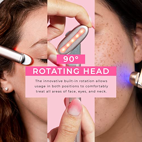 Laduora 5-in-1 Microcurrent Face Wand - Dual Color Therapy