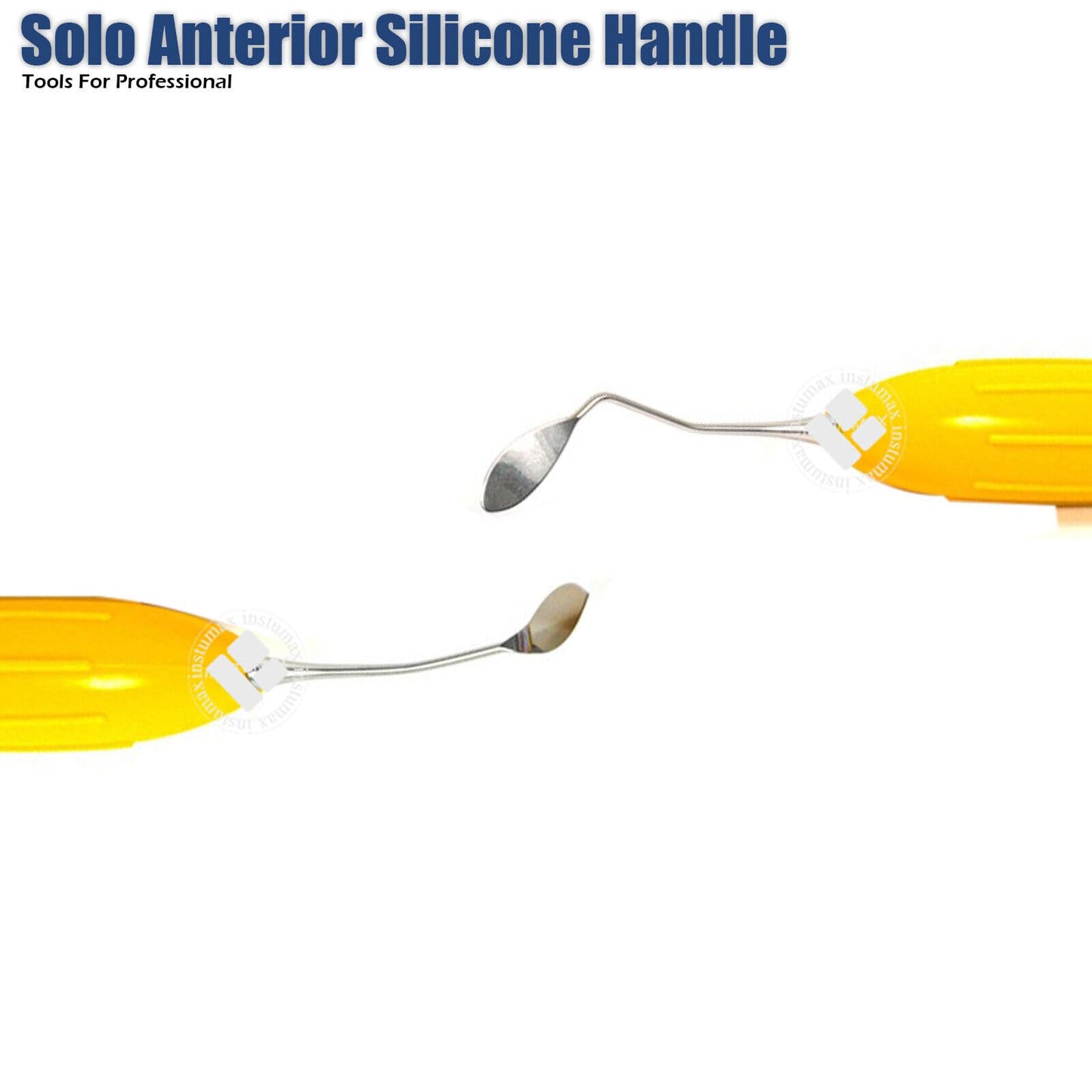 Set of 10 Dental Composite Placement Filling Instruments – Silicone Handle Restoration Plugger/Spatula – Resin Application & Tooth Restoration Kit