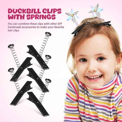 100pcs Metal Duck Bill Hair Clips DIY Hairpins Barrettes for Hair Styling School Home Party Christmas DIY Accessories Hairpins