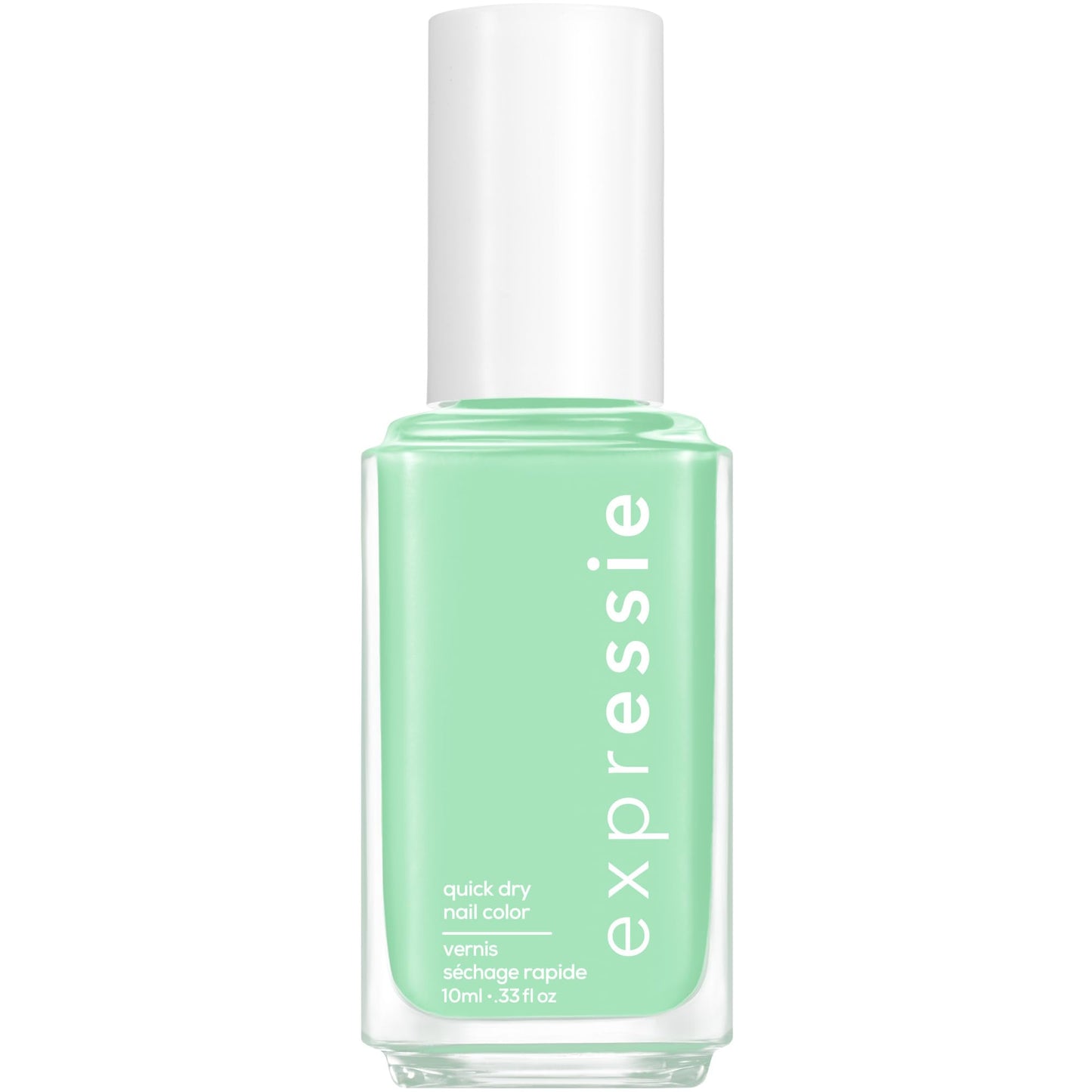 essie Expressie Nail Polish, Quick-Dry Mint Green Nail Polish, Vegan, Express To Impress, 0.33 fl oz