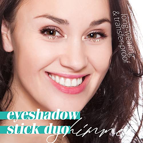 KIMUSE Waterproof Eyeshadow Stick Duo - Creamy Highlighter Pencil Set