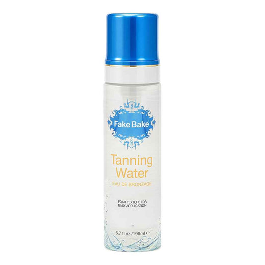 Fake Bake Foam Tanning Water Self Tanner Instant Glow with Hydrating Passion Flower Rejuvenation - Natural Looking Sunless Bronzing for Women & Men - 6.7 oz