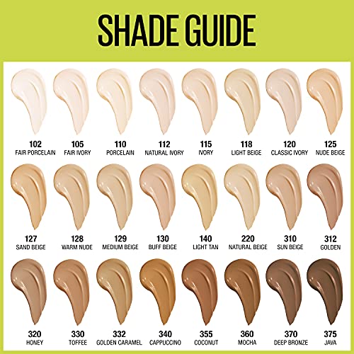 Maybelline Super Stay Full Coverage Liquid Foundation, 30Hr Wear