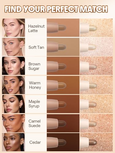 SHEGLAM 2-in-1 Contour & Highlight Stick Waterproof Cream