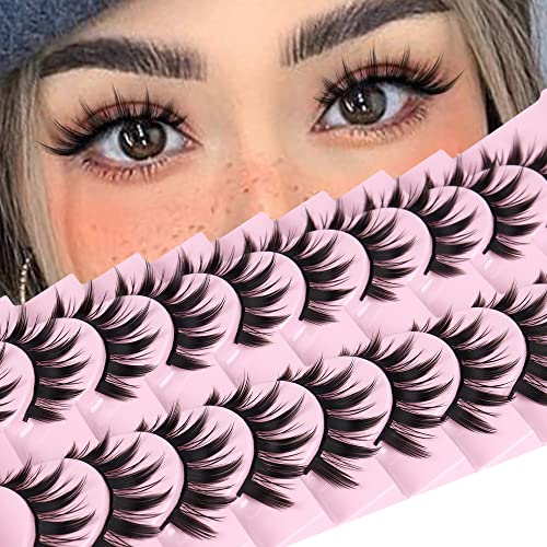 Manga Lashes 16MM - 10 Pairs Japanese Anime Thick Spiky