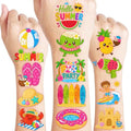 96 Summer Temporary Tattoos for Kids | Beach & Tropical Designs