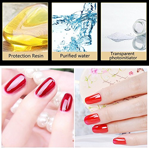 Vishine No Wipe Gel Top Coat - 15ml High Gloss Long Lasting Polish