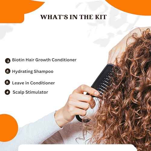 J'Organic Solutions 4-Piece Kids Curl Care Kit - Leave-In Conditioner, Scalp Stimulator, Curly Hair Shampoo & Conditioner. (4 Count (Pack of 1))