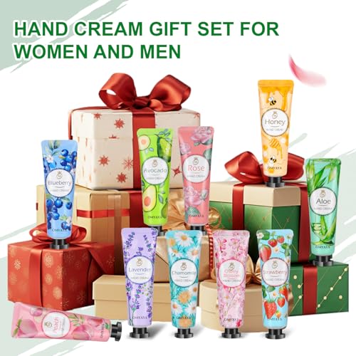 80 Pack Hand Cream Gift Set - Travel Size Moisturizing Lotion