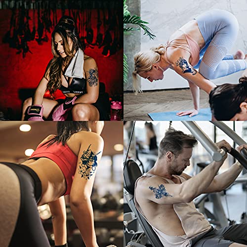 Aresvns Waterproof Temporary Tattoos for Men Women