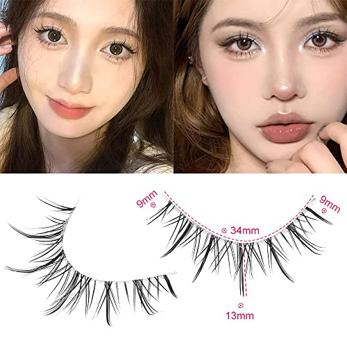 Manga Lashes 9-13MM Clear Band Vegan Eyelashes
