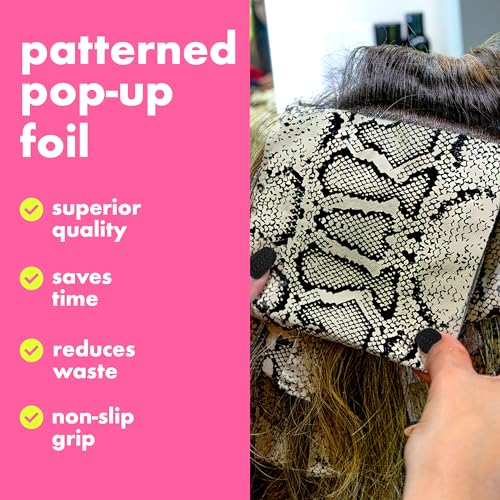 Colortrak Python Pop-up Hair Foil Sheets 400 Count 5x11