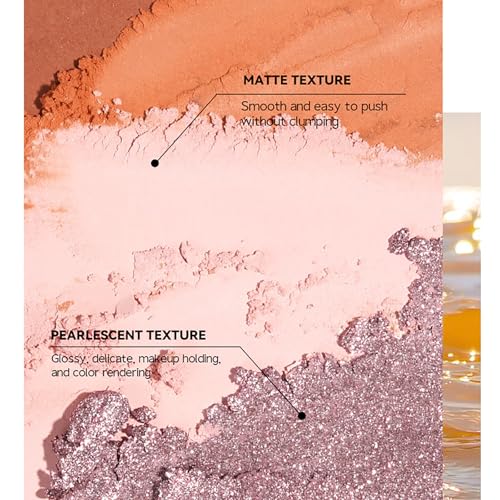 VolksRose 6-Piece Eyeshadow Stick Set - Waterproof Matte & Shimmer