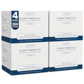 Clean Skin Club Clean Towels XL¢ç, 100% USDA Biobased Face Towel, Disposable Face Towelette, Eczema Association Accepted, Makeup Remover Dry Wipes, Ultra Soft, 50 ct per pack, 4 Packs, 200 Ct Total