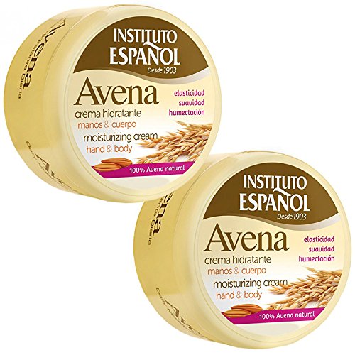 Instituto Espanol Avena Daily Moisturizing Hand & Body Cream, 6.8 Oz (Pack of 2)